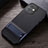 Silicone Matte Finish and Plastic Back Cover Case with Stand A05 for Apple iPhone 11