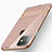 Silicone Matte Finish and Plastic Back Cover Case with Stand A06 for Apple iPhone 11