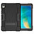 Silicone Matte Finish and Plastic Back Cover Case with Stand for Huawei MatePad 10.8