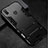 Silicone Matte Finish and Plastic Back Cover Case with Stand for Huawei Nova 3i