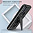 Silicone Matte Finish and Plastic Back Cover Case with Stand for Motorola Moto G Pure