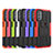 Silicone Matte Finish and Plastic Back Cover Case with Stand for Motorola Moto G31