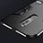 Silicone Matte Finish and Plastic Back Cover Case with Stand for Nokia X5