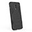 Silicone Matte Finish and Plastic Back Cover Case with Stand for OnePlus 7