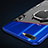 Silicone Matte Finish and Plastic Back Cover Case with Stand for Oppo R15X