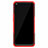 Silicone Matte Finish and Plastic Back Cover Case with Stand for Realme 6s