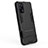 Silicone Matte Finish and Plastic Back Cover Case with Stand for Realme 7 Pro