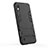 Silicone Matte Finish and Plastic Back Cover Case with Stand for Samsung Galaxy A10