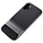 Silicone Matte Finish and Plastic Back Cover Case with Stand for Samsung Galaxy Note 10 Plus Gray