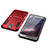 Silicone Matte Finish and Plastic Back Cover Case with Stand for Samsung Galaxy S5 G900F G903F