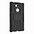 Silicone Matte Finish and Plastic Back Cover Case with Stand for Sony Xperia L2