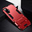 Silicone Matte Finish and Plastic Back Cover Case with Stand for Vivo X50 5G
