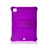 Silicone Matte Finish and Plastic Back Cover Case with Stand H01 for Apple iPad Pro 11 (2020)