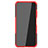 Silicone Matte Finish and Plastic Back Cover Case with Stand JX1 for Xiaomi Redmi Note 10 5G