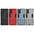 Silicone Matte Finish and Plastic Back Cover Case with Stand KC1 for Samsung Galaxy Note 20 5G