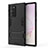 Silicone Matte Finish and Plastic Back Cover Case with Stand KC2 for Samsung Galaxy Note 20 Ultra 5G