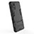 Silicone Matte Finish and Plastic Back Cover Case with Stand KC3 for Samsung Galaxy M40S