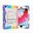 Silicone Matte Finish and Plastic Back Cover Case with Stand L01 for Apple iPad Mini 4