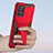 Silicone Matte Finish and Plastic Back Cover Case with Stand MQ1 for Samsung Galaxy S20 Plus 5G