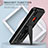 Silicone Matte Finish and Plastic Back Cover Case with Stand MQ1 for Xiaomi Redmi 9C NFC