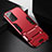 Silicone Matte Finish and Plastic Back Cover Case with Stand N02 for Samsung Galaxy Note 20 5G