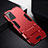Silicone Matte Finish and Plastic Back Cover Case with Stand R01 for Huawei Honor Play4 5G
