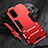 Silicone Matte Finish and Plastic Back Cover Case with Stand R01 for Samsung Galaxy S20 Plus 5G
