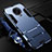 Silicone Matte Finish and Plastic Back Cover Case with Stand R01 for Xiaomi Redmi K30 Pro Zoom