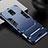 Silicone Matte Finish and Plastic Back Cover Case with Stand R01 for Xiaomi Redmi Note 9S
