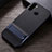 Silicone Matte Finish and Plastic Back Cover Case with Stand R04 for Xiaomi Redmi Note 8