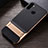 Silicone Matte Finish and Plastic Back Cover Case with Stand R04 for Xiaomi Redmi Note 8