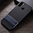 Silicone Matte Finish and Plastic Back Cover Case with Stand R04 for Xiaomi Redmi Note 8T