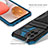 Silicone Matte Finish and Plastic Back Cover Case with Stand YF1 for Samsung Galaxy A42 5G