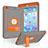 Silicone Matte Finish and Plastic Back Cover Case with Stand YJ1 for Apple iPad Mini