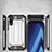Silicone Matte Finish and Plastic Back Cover Case WL1 for Samsung Galaxy A50
