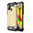 Silicone Matte Finish and Plastic Back Cover Case WL1 for Samsung Galaxy M21s