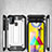 Silicone Matte Finish and Plastic Back Cover Case WL1 for Samsung Galaxy M21s