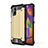 Silicone Matte Finish and Plastic Back Cover Case WL1 for Samsung Galaxy M31s