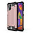 Silicone Matte Finish and Plastic Back Cover Case WL1 for Samsung Galaxy M31s