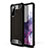 Silicone Matte Finish and Plastic Back Cover Case WL1 for Samsung Galaxy S20 FE 5G Black
