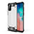 Silicone Matte Finish and Plastic Back Cover Case WL1 for Samsung Galaxy S20 Plus 5G