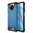 Silicone Matte Finish and Plastic Back Cover Case WL1 for Xiaomi Mi 10T Lite 5G Blue