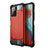 Silicone Matte Finish and Plastic Back Cover Case WL1 for Xiaomi Poco X3 GT 5G Red