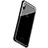 Silicone Silicone Frame Case for Apple iPhone X Black