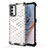 Silicone Transparent Frame Case Cover 360 Degrees AM1 for Oppo K9 Pro 5G