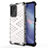 Silicone Transparent Frame Case Cover 360 Degrees AM1 for Oppo Reno5 Z 5G