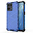 Silicone Transparent Frame Case Cover 360 Degrees AM1 for Oppo Reno7 4G