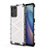 Silicone Transparent Frame Case Cover 360 Degrees AM1 for Oppo Reno7 SE 5G