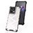 Silicone Transparent Frame Case Cover 360 Degrees AM1 for Oppo Reno9 Pro 5G