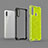 Silicone Transparent Frame Case Cover 360 Degrees AM1 for Samsung Galaxy A20s